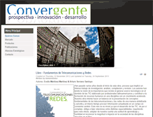 Tablet Screenshot of conver-gente.com